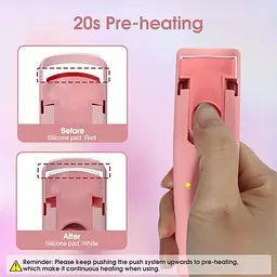 Термощипці для вій TOUCHBeauty TB-9906 з підігрівом - мініатюра 7