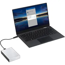 Зовнішній жорсткий диск Seagate One Touch with Password 5 TB Silver [STKZ5000401] [120588] - мініатюра 7