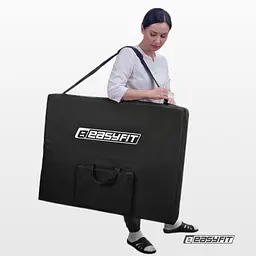 Масажний стіл EasyFit ZenRest-2 кушетка складна Чорна з чохлом - мініатюра 14