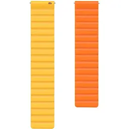 Ремінець для годинника Kospet Tank T2 і Kospet Tank M2 магнітний 22x267 мм Yellow Orange (15239) - мініатюра 2