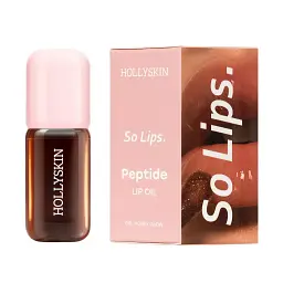 Зволожувальна олія для губ HOLLYSKIN So Lips Peptide Lip Oil №010 Honey Glow, 4 мл