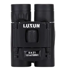 Бінокль Luxun 8x21 зі скляними лінзами (Чорний) - мініатюра 2