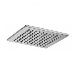 Верхній душ Paffoni Syncro Quadro 200x200xh8 мм з тримачем 400 мм chrome ZSOF075CR + ZSOF063CR, Хром - мініатюра 2
