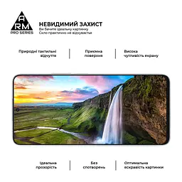Скло захисне Armorstandart Pro Honor 90 Lite Black (ARM73683) - мініатюра 4