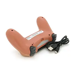 Геймпад джойстик Doubleshock Wireless PS4 Double Motor Vibration DualShock 4 Gold - мініатюра 4