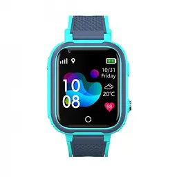 Дитячий наручний розумний годинник Smart Baby Watch LT21 з GPS Синій - мініатюра 4