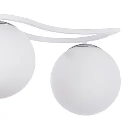 Люстра Brille молекула стельова в спальню E27 60W WH (BL-318S/4) - мініатюра 3