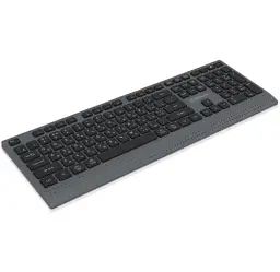 Клавіатура бездротова REAL-EL RK-715W, Black/Grey, EN/UA, Bluetooth/2.4GHz/USB, мембранні клавіші (109 шт), радіус дії до 10 м, кабель 1.5 м (EL123100051) - мініатюра 4