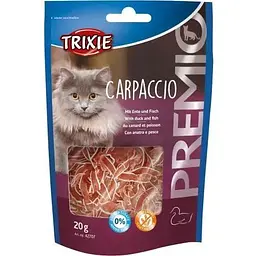 Ласощі для котів Trixie Premio Carpaccio з качкою та рибою 20 г