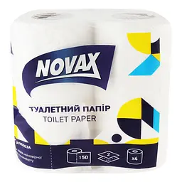 Туалетний папір Novax целюлозний, двошаровий, 4 рулони - мініатюра 3