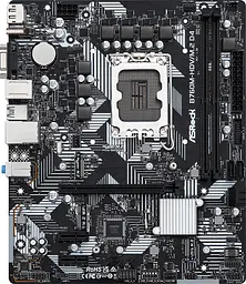 Материнська плата ASRock B760M-HDV/M.2 D4 (1700/B760, 2xDDR4, 1xPCIex16, 4xSATAІІІ, 3xM.2, GLan, 7.1ch, mATX)