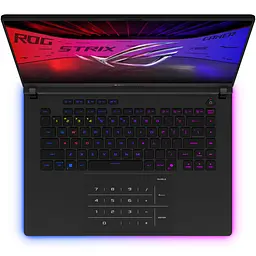 Ігровий ноутбук ASUS ROG Strix SCAR 16 G635LX Intel Core Ultra 9 275HX до 5, 4 ГГц, 16, 2, 5K WQXGA, Mini LED, 240 Гц, G- Sync, 64 ГБ DDR5, 2 ТБ SSD, NVIDIA GeForce RTX 5090 24 ГБ GDDR7, вимкнено чорний - мініатюра 12