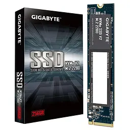 Накопичувач SSD Gigabyte m.2 NVMe 256GB V2 PCIe 3.0x4 (G3NVMEV2256G) - мініатюра 3