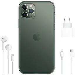 Смартфон iPhone 11 Pro 64GB Model A2215 Grade C Seller Refurbished Midnight Green - мініатюра 4