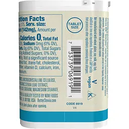 Стевія Now Better Stevia Instant Tabs 175 таблеток - мініатюра 2