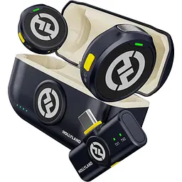 Мікрофонна радіосистема Hollyland Lark M2 Duo with USB-C RX Black [156012] - мініатюра 18