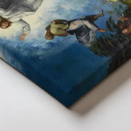 Інтер'єрна картина Преображення Господнє, Рафаель, Raphael Santi, The Transfiguration, релігійний декор, 60×40 см (id6954) - мініатюра 3