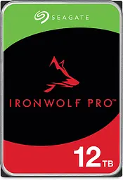 Накопичувач HDD SATA Seagate 12.0TB IronWolf Pro 7200rpm 256MB (ST12000NT001)