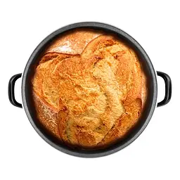 Каструля-жаровня з кришкою Vitrinor Dutch Oven 2111691 26 см 5 л червона - мініатюра 2