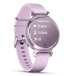 Смарт-годинник Garmin Lily 2 Metallic Lilac with Lilac Silicone Band (010-02839-01) - мініатюра 3
