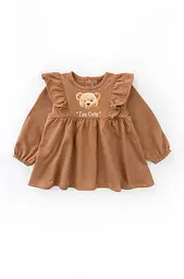 Костюм для дівчинки з начосом Girl Bears штани та туніка - мініатюра 2