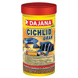 Корм для дрібних і середніх цихлід в гранулах Dajana CICHLID GRAN 100 мл/50 г