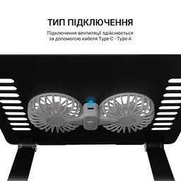 Підставка для ноутбука до 15.6" LS122B, Black OfficePro teh0023870 - мініатюра 8