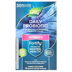 Пробіотик Nature's Way Fortify Women's Probiotic 30 Billion, 30 капсул для жінок