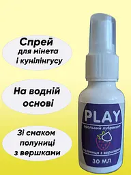 Оральний лубрикант-спрей на водній основі для орального та вагінального сексу - мініатюра 4