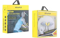 Бездротові навушники Awei Bluetooth A887BL, IPX4, BT4.2, 100mAh, 5h, black - мініатюра 5