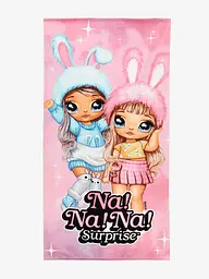Рушник-пончо для пляжу NANA 52 47 101 MICRO One Size Рожевий shop (5904009086018)