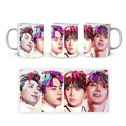 Кружка GeekLand Bangtan Boys BTS Малюнок Яскраве волосся CP 04.480.898 - мініатюра 4