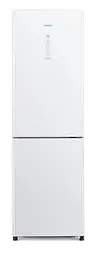 Холодильник Hitachi R-BG410PUC6XGPW 190х65х60см 2 двері Х-215 л М-115 л A++ NF Інвертор Білий скло (R-BG410PUC6XGPW)