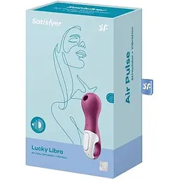 Вібромасажер із вакуумною стимуляцією Satisfyer Lucky Libra - мініатюра 4