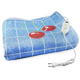 Простирадло електричне Electric Blanket 150×170 см, з підігрівом, двошарове, поліестер, блакитне