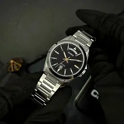 Чоловічий годинник Casio MTP-1370D-1A2 Сріблястий ( AT1141-0314 ) - мініатюра 3