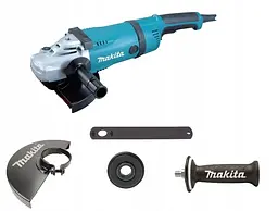 Шліфмашина кутова мережева Makita GA9030RF01 (230 мм, 2400 Вт, 6600 об/хв) - мініатюра 2