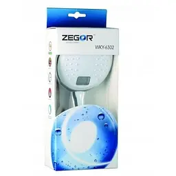 Лійка для душу Zegor WKY-6302 з світлодіодною індикацією потоку 30412 - мініатюра 2