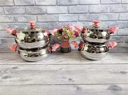 Набір посуду O.M.S. Collection 1028 Pink 22 предмети - мініатюра 7