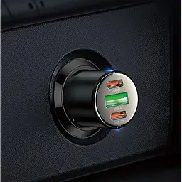Автомобільний зарядний пристрій Hoco NZ6 USB/2Type-C 45W 3.0A - мініатюра 8
