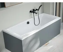 Ванна акрилова Radaway Rio 170х80 пристінна з ніжками + сифон (WA1-65-170x080S) - мініатюра 3
