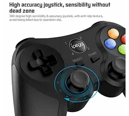 Геймпад Bluetooth джойстик для смартфона iPega PG9078+BT Ninja PC/Android Black - мініатюра 5