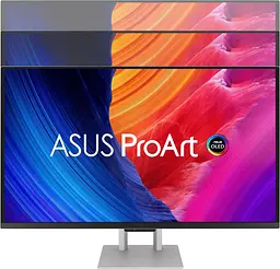 Монітор Asus 26.5" ProArt PA27UCDMR (90LM04NE-B01K71) OLED Silver/Black 240Hz - мініатюра 4