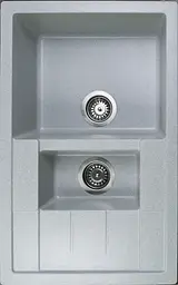 Кухонна мийка Adamant Anila Plus 775x495x200 світло-сірий 100001407, Сірий