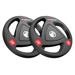 Набір дисків олімпійських Hop-Sport 2 х 20кг - мініатюра 4