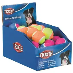 Іграшка для собак Trixie М'яч тенісний, d 6,4 см, в асортименті (3475_1шт) - мініатюра 4