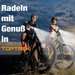 Комплект велосипедних фар toptrek 100 Lux, передня і задня, USB - мініатюра 3