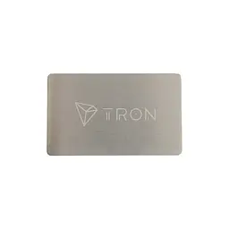 Металева пластина для зберігання сід-фрази Tron Mini Plate 55×90 мм + гравірувальна ручка (1 шт) - мініатюра 2