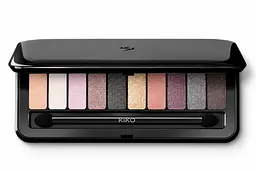 Палітра тіней Kiko Milano New Soft Nude Eyeshadow Palette (01 Garden Rose), 7,5 г