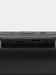 Музична портативна вluetooth колонка Charge Mini J006 Бумбокс 1500 мАг 3Вт підтримка microSD Чорний - мініатюра 3